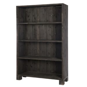 Display hout 39x118x180cm zwart