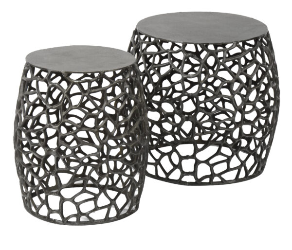 Bijzettafel maze zandgegoten set/2 - Afbeelding 2