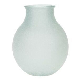 Bolle vaas frosted glas
