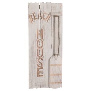 Wanddecoratie 'Beach-house' hout