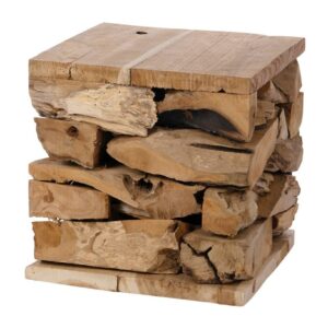 Bijzettafel teak