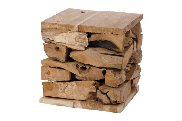 Bijzettafel teak