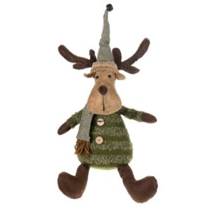 Eland stof zittend