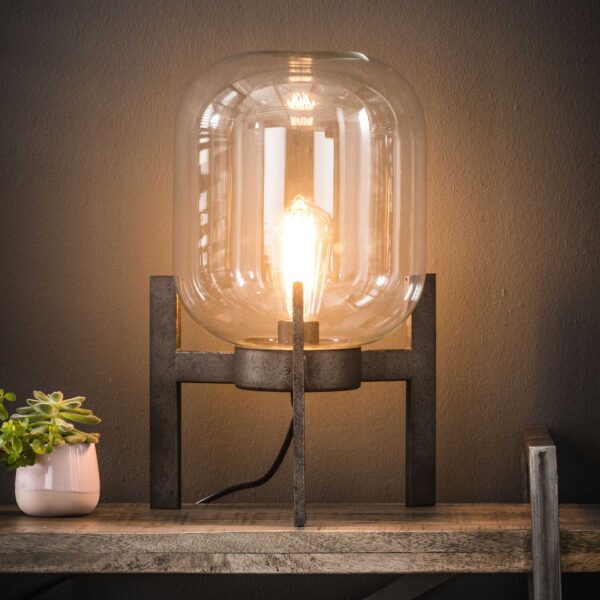 Tafellamp glas support