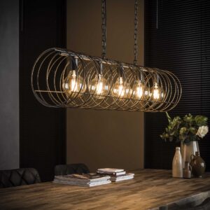 Hanglamp 5L spiraal 28 cilinder
