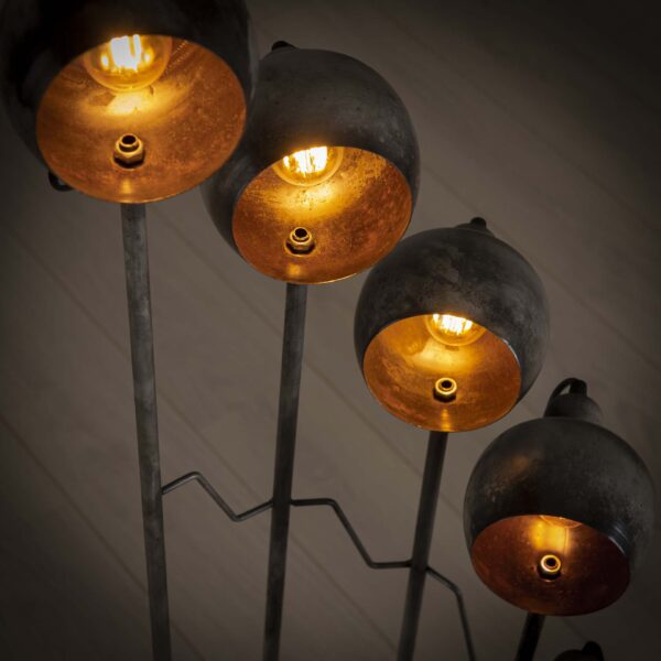 Vloerlamp 8L spiralo vintage - Afbeelding 3