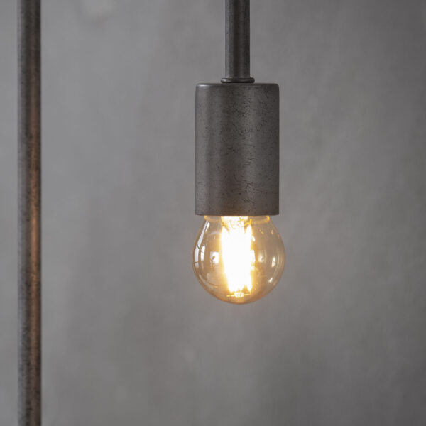 Lichtbron LED  filament bol 4,5cm - Afbeelding 2
