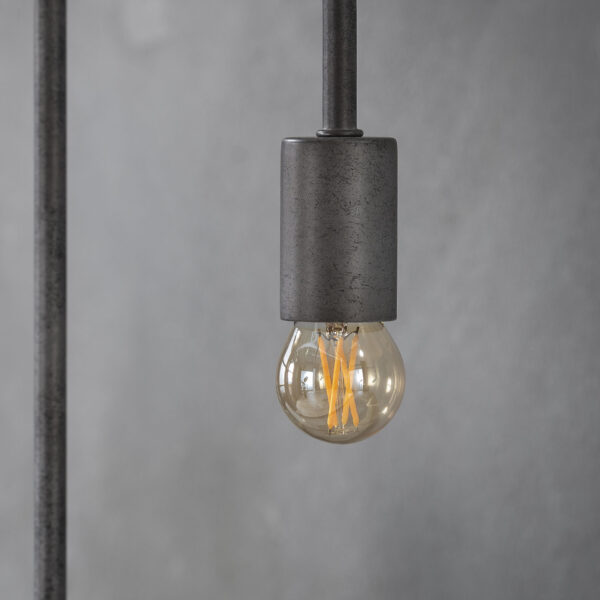 Lichtbron LED  filament bol 4,5cm - Afbeelding 3