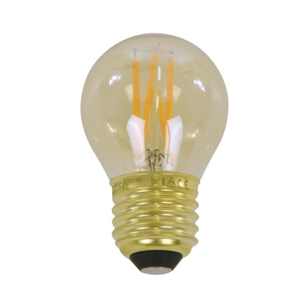 Lichtbron LED  filament bol 4,5cm