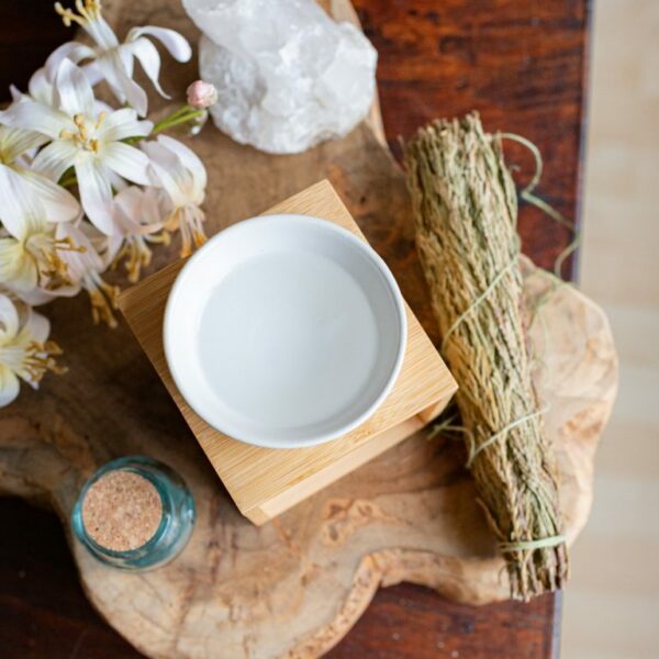 Luxe Aromabrander bamboe - wit - Afbeelding 11