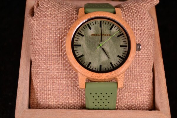 Crea-Wood Watch 'Grass' - Afbeelding 3