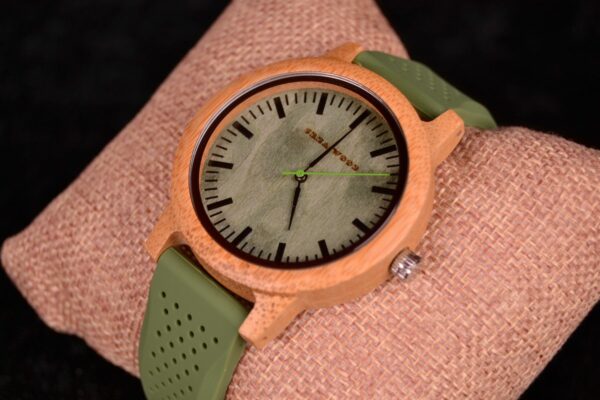 Crea-Wood Watch 'Grass' - Afbeelding 2