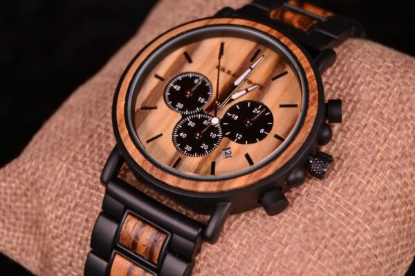Crea-Wood Watch 'Dark Bamboo' 1