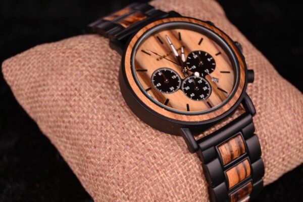 Crea-Wood Watch 'Dark Bamboo' - Afbeelding 3