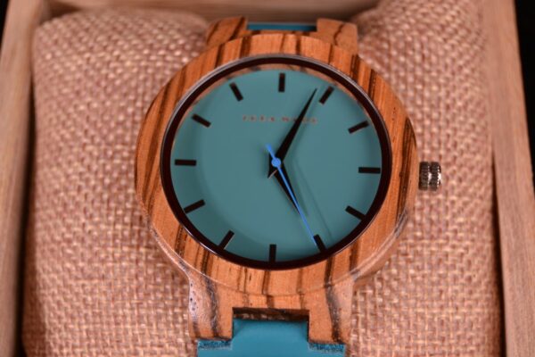 Crea-Wood Watch 'Blue Coral' 2