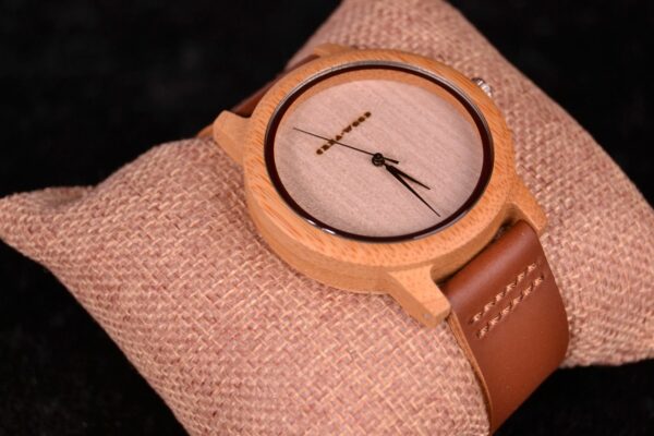 Crea-Wood Watch 'Walnut light' - Afbeelding 3