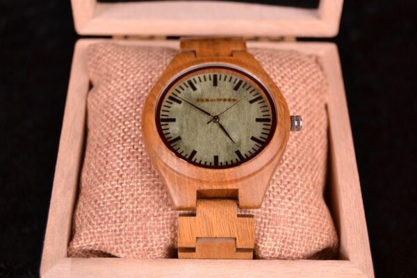 Crea-Wood Watch 'Moss Wood' - Afbeelding 4