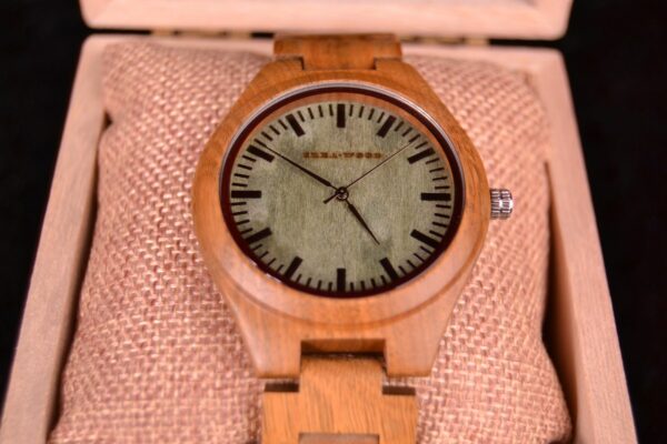 Crea-Wood Watch 'Moss Wood' - Afbeelding 2