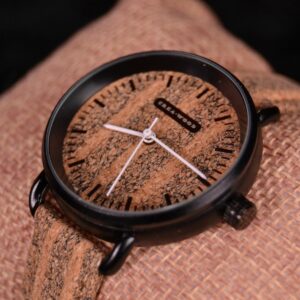 Crea-Wood Watch 'Cork Zebra female'