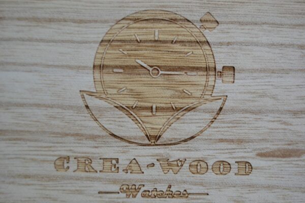 Crea-Wood Watch 'Silver Bamboo female' 6