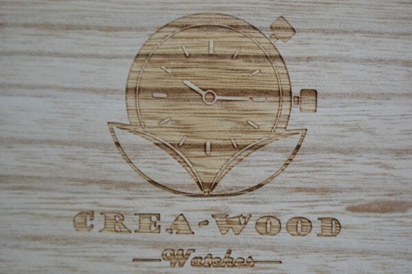 Crea-Wood Watch 'Cork Zebra female' - Afbeelding 6