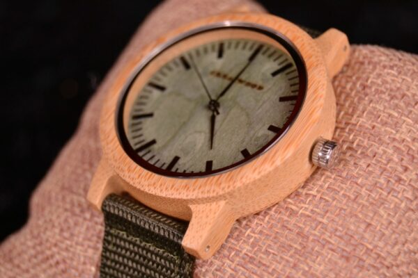 Crea-Wood Watch 'Dark Moss' - Afbeelding 2