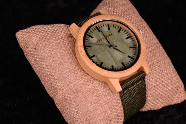 Crea-Wood Watch 'Dark Moss' - Afbeelding 4