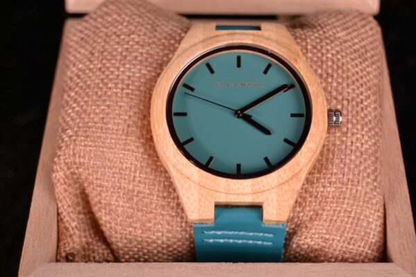 Crea-Wood Watch 'Blue Sky' - Afbeelding 4