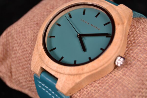 Crea-Wood Watch 'Blue Sky' - Afbeelding 2