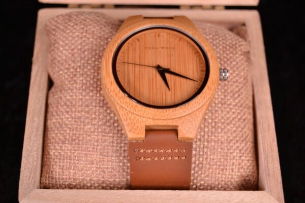 Crea-Wood Watch 'Cognac' 3