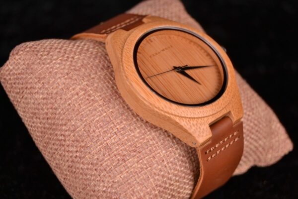 Crea-Wood Watch 'Cognac' 4
