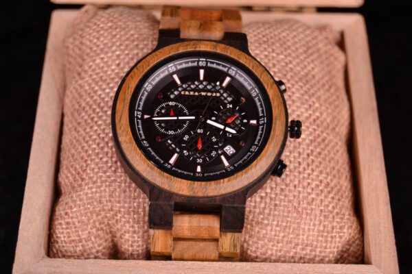 Crea-Wood Watch 'Forest' - Afbeelding 4