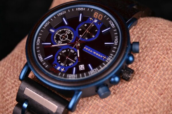 Crea-Wood Watch 'David Blue' 1