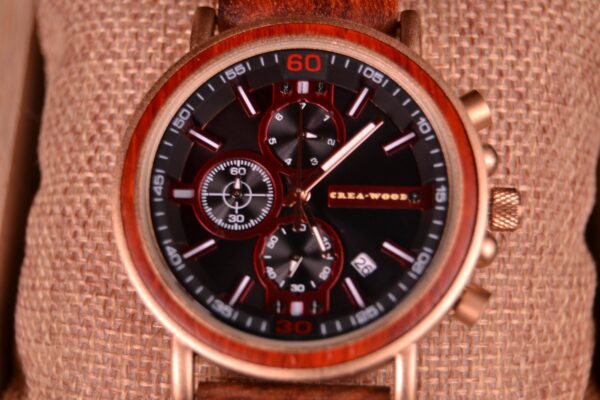 Crea-Wood Watch 'David Copper'