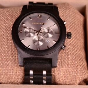 Crea-Wood Watch 'Silver Castanea'