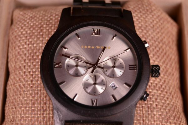 Crea-Wood Watch 'Silver Castanea' - Afbeelding 4