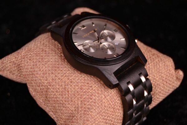 Crea-Wood Watch 'Silver Castanea' 3