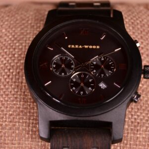 Crea-Wood Watch 'Black Castanea'