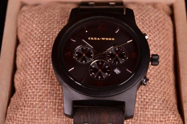Crea-Wood Watch 'Black Castanea'