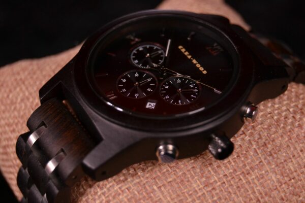 Crea-Wood Watch 'Black Castanea' - Afbeelding 2