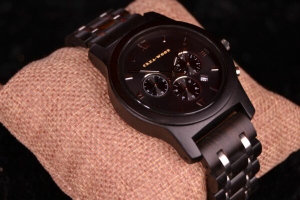 Crea-Wood Watch 'Black Castanea' - Afbeelding 4