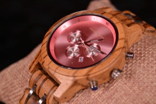 Crea-Wood Watch 'Rose Bamboo female' - Afbeelding 2