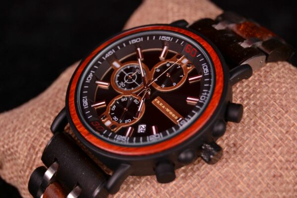 Crea-Wood Watch 'David Brown' - Afbeelding 4