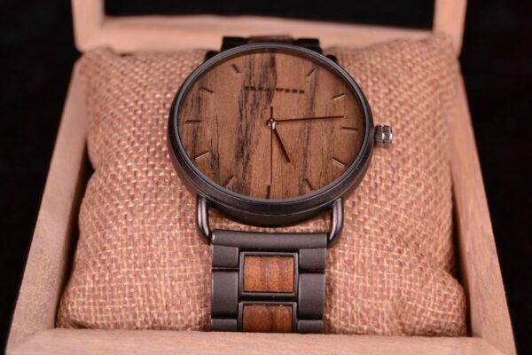 Crea-Wood Watch 'Magnolia Grey' - Afbeelding 4