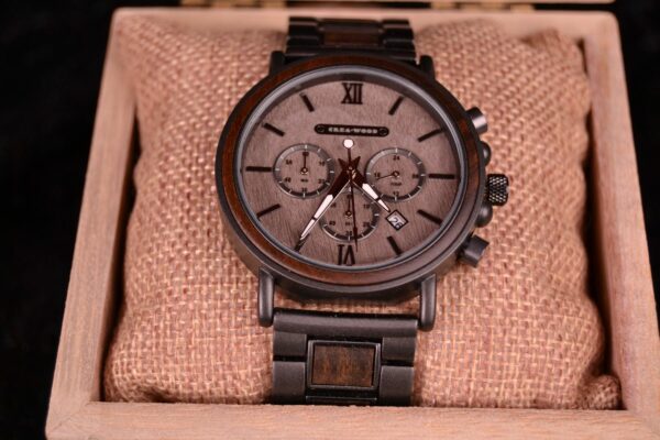 Crea-Wood Watch 'Noah' - Afbeelding 3