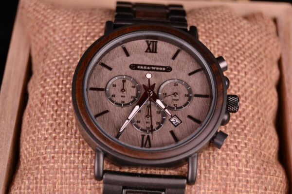 Crea-Wood Watch 'Noah' - Afbeelding 5
