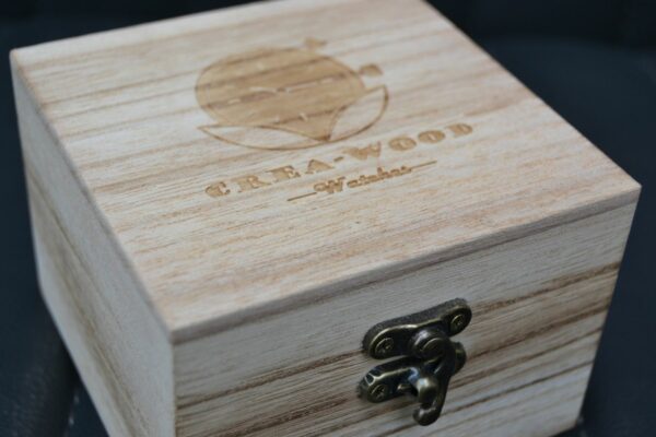 Crea-Wood Watch 'Cork Zebra female' - Afbeelding 5