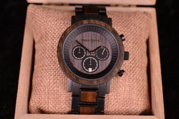 Crea-Wood Watch 'Lewis' - Afbeelding 2