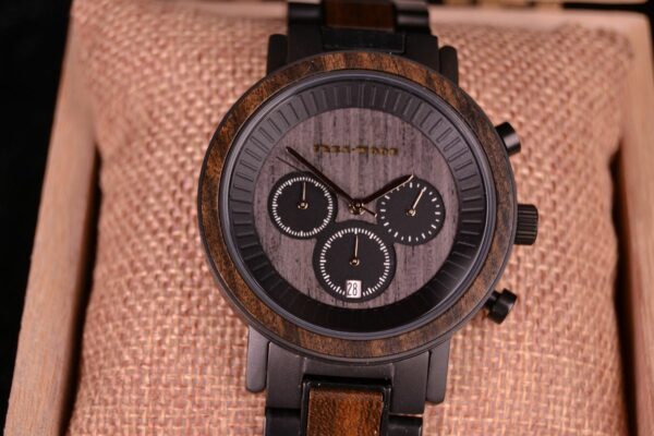 Crea-Wood Watch 'Lewis' - Afbeelding 4