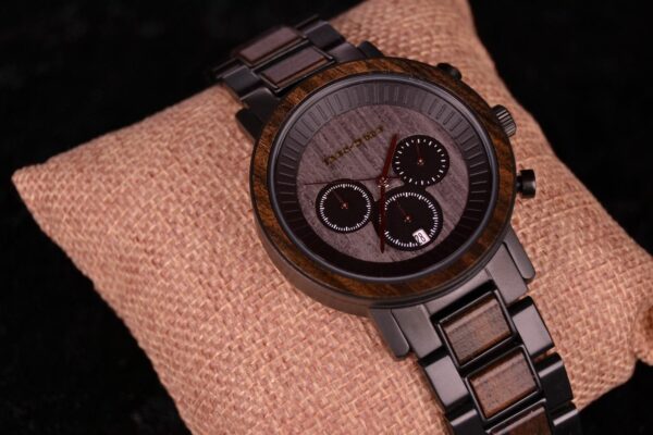 Crea-Wood Watch 'Lewis' - Afbeelding 5